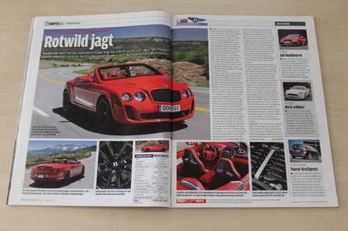 Auto bild sportscars 2010 - bild, 09/2010