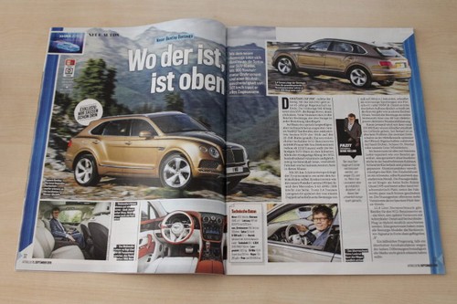 Auto bild 2015 - bild, bentley