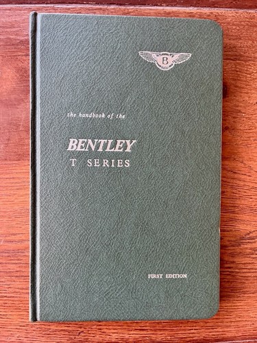 Bentley series handbook - bentley, t