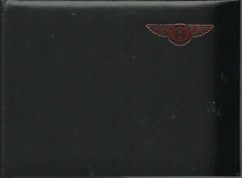 Bentley turbo 1988 handbuch - r,