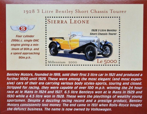 Sierra leone 2001 block 514 - 2001,