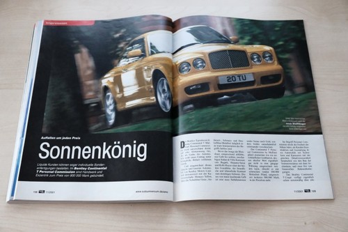 Auto motor und - motor, 11/2001